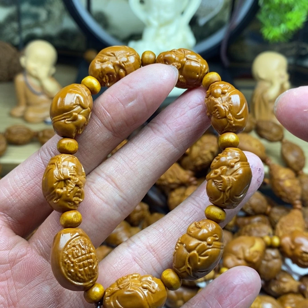 橄榄核手串/手链橄榄核雕工艺手串