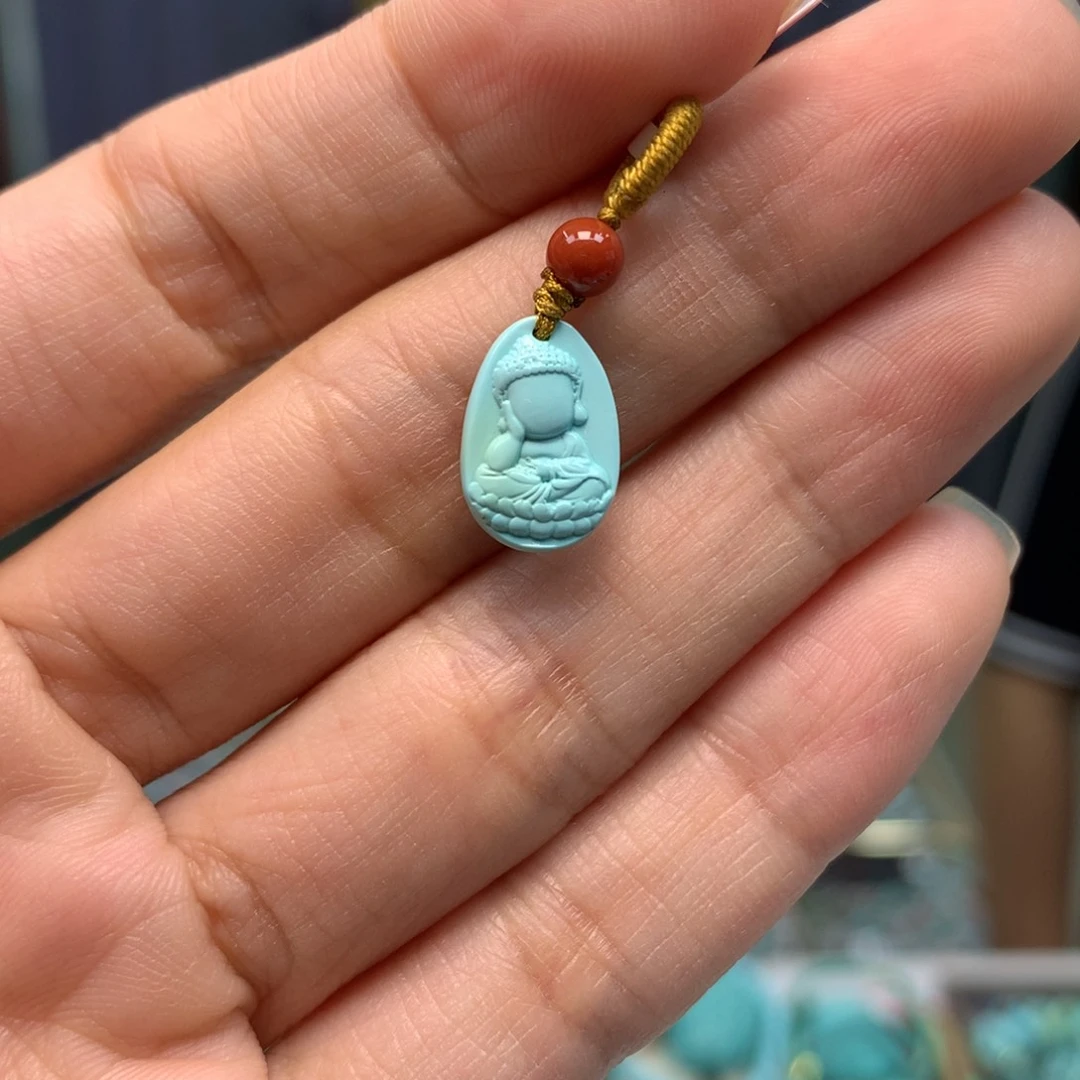 绿松石未镶嵌配饰