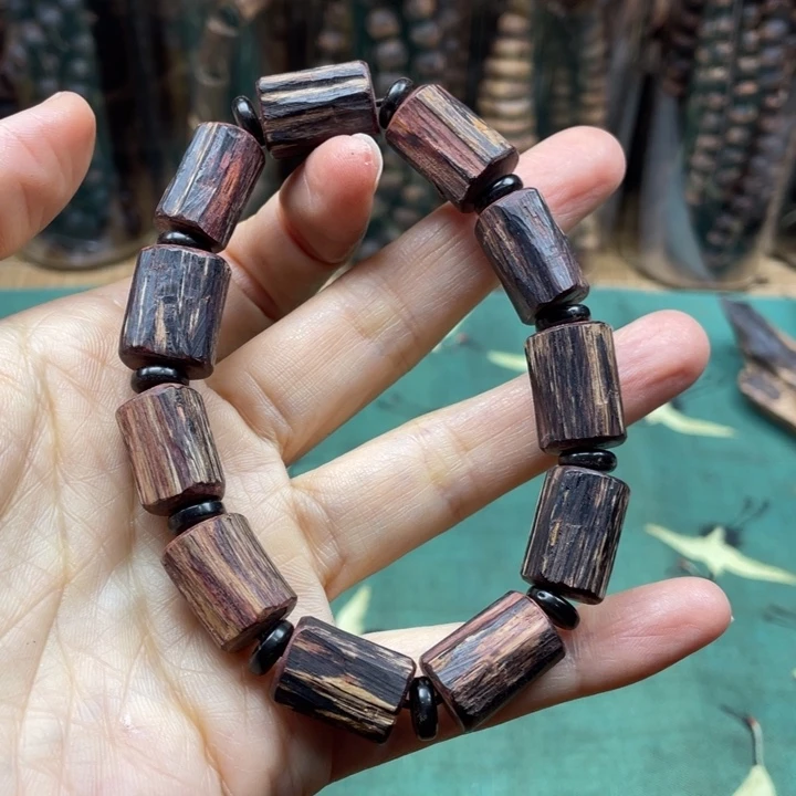 降真香手串/手链海南大叶1.6随型单圈