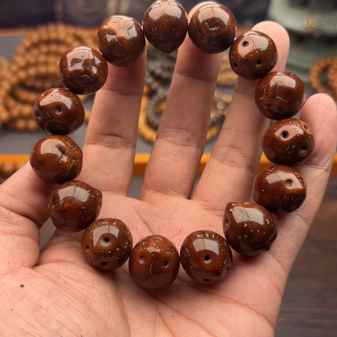 紫金鼠手串享*紫金鼠80
