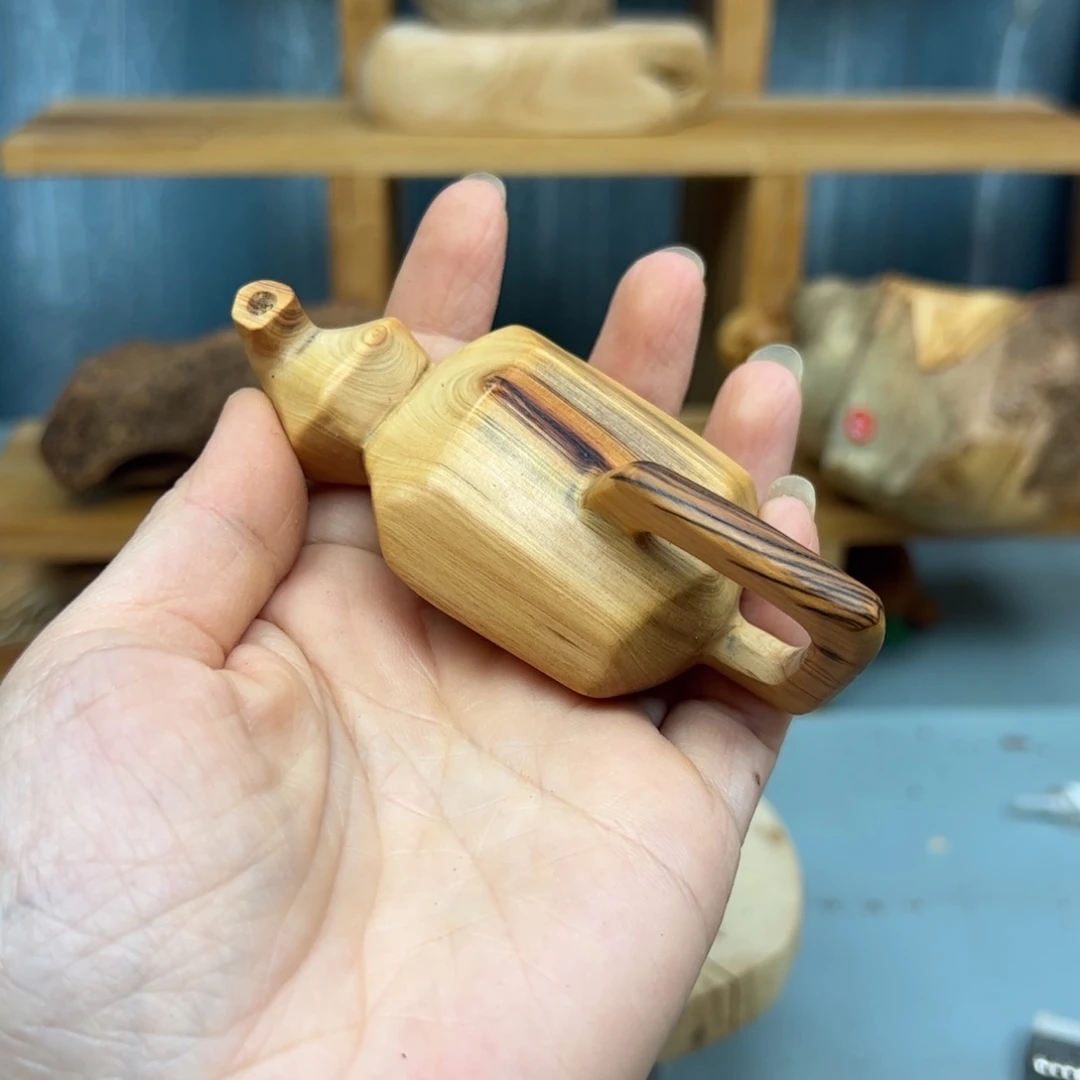 柏木崖柏木摆件手把件