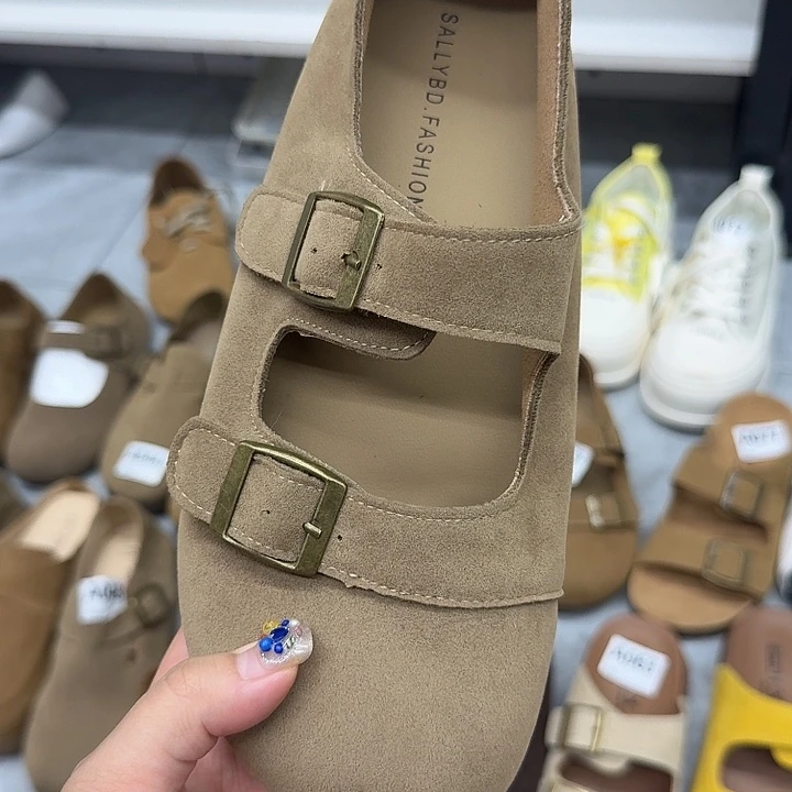 包头凉鞋2263卡色39