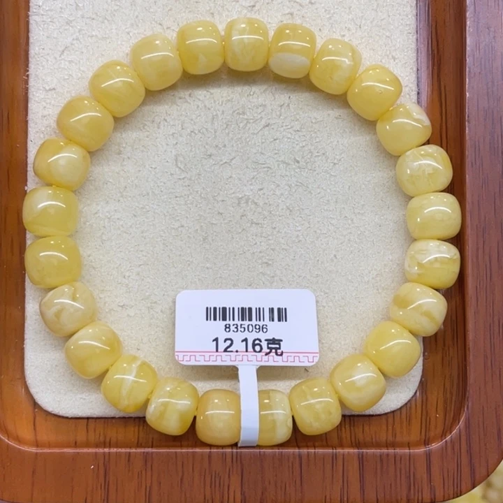蜜蜡未镶嵌手链蜜蜡