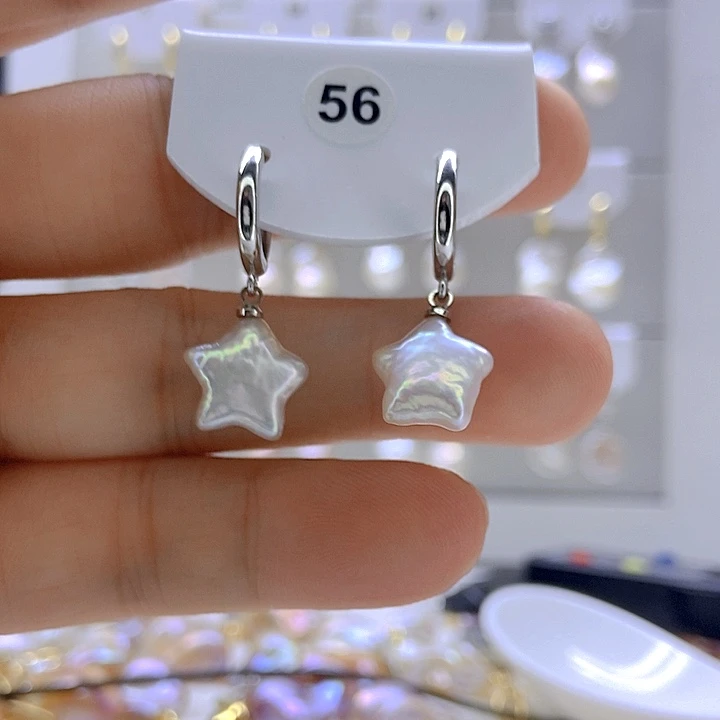 夏***丽颈饰淡水珍珠银S925镶嵌56