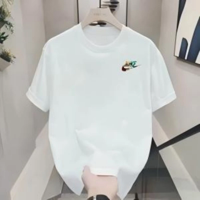 2025新款夏季男女 同款小清新圆领短袖138