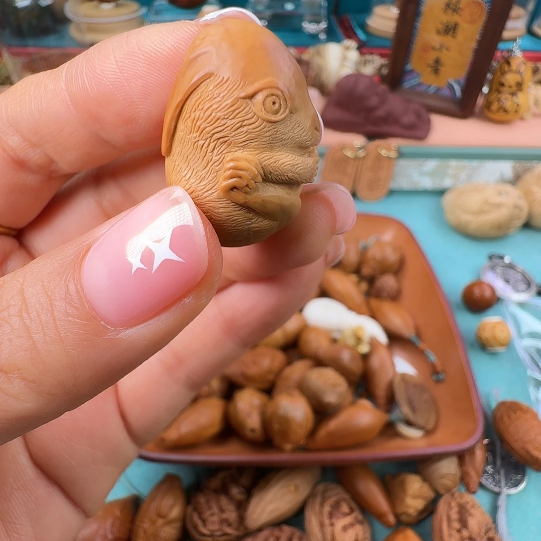 橄榄核手串/手链核潮核雕手工制作