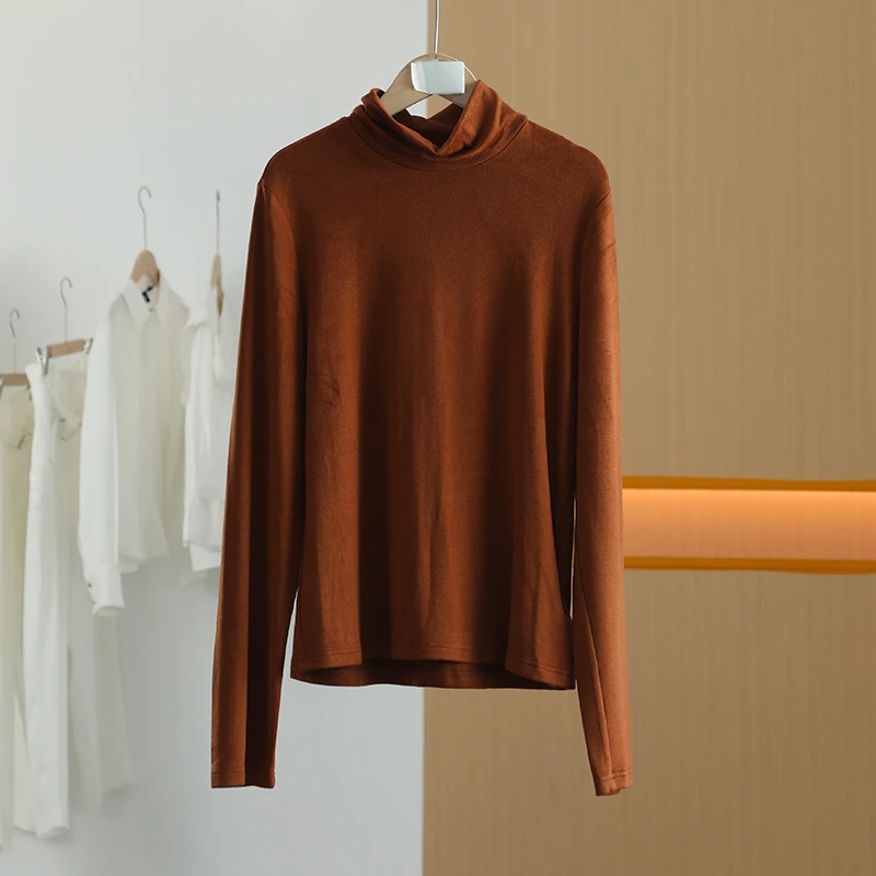 【唐长老自营】货号4307女装宽松舒适通勤垂感夏新款T恤M