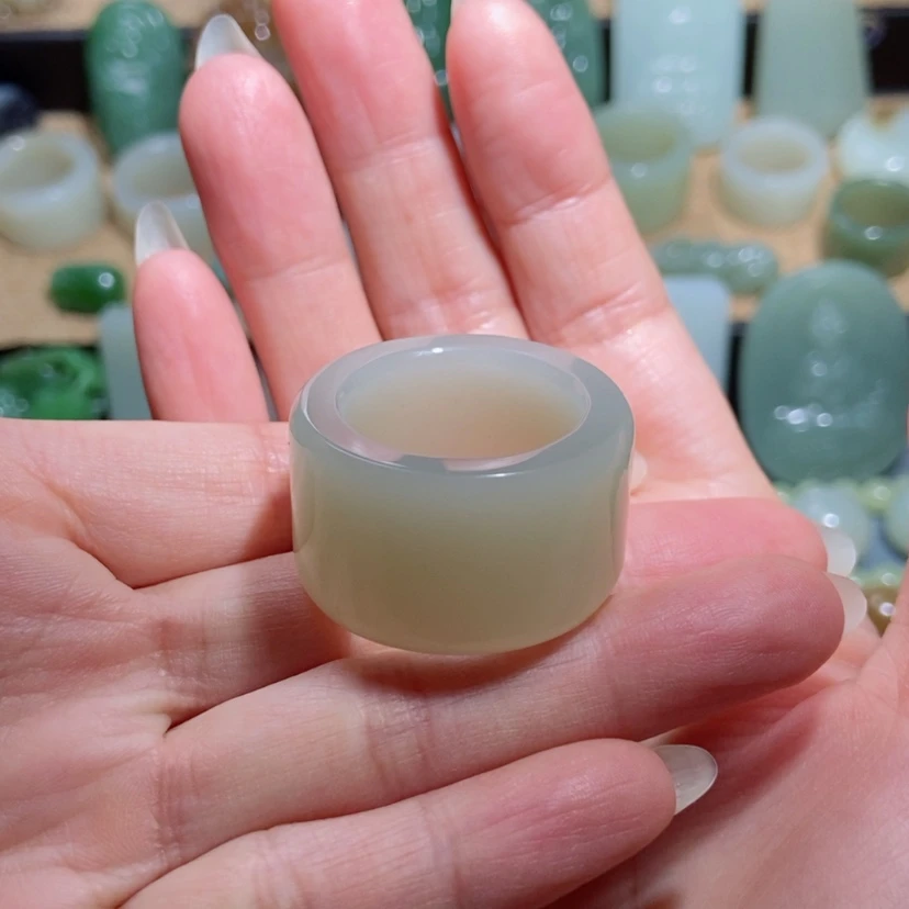 【闪购商品】和田玉扳指未镶嵌