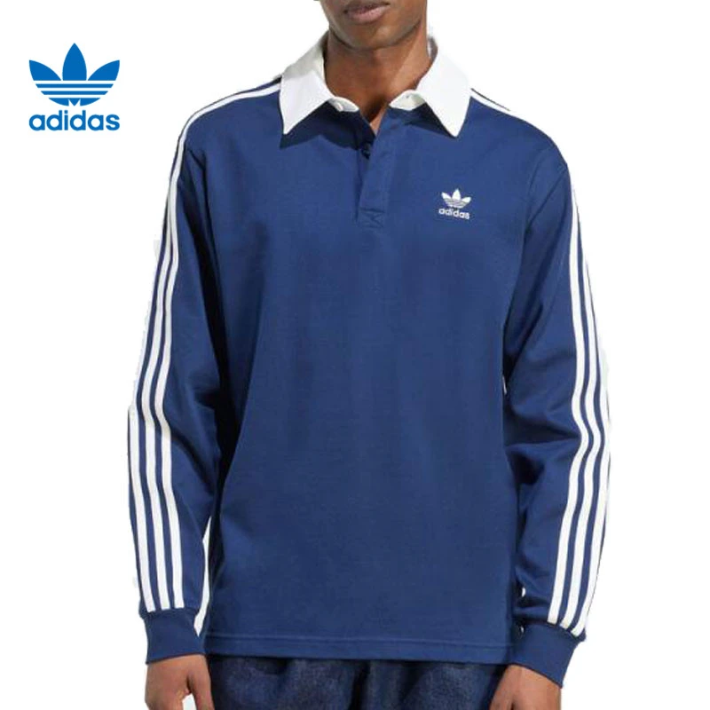 adidas阿迪达斯【华】三叶草男子运动休闲长袖T恤JY1400