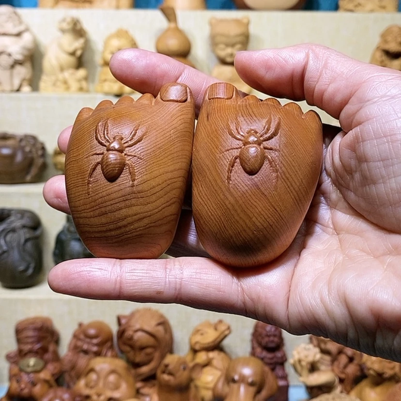 【闪购商品】柏木（崖柏）赤****g知足常乐一对