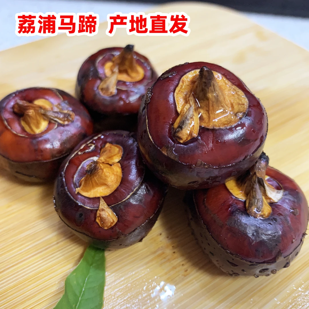 新鲜马蹄荸荠现挖现发清甜多汁中果脆甜化渣