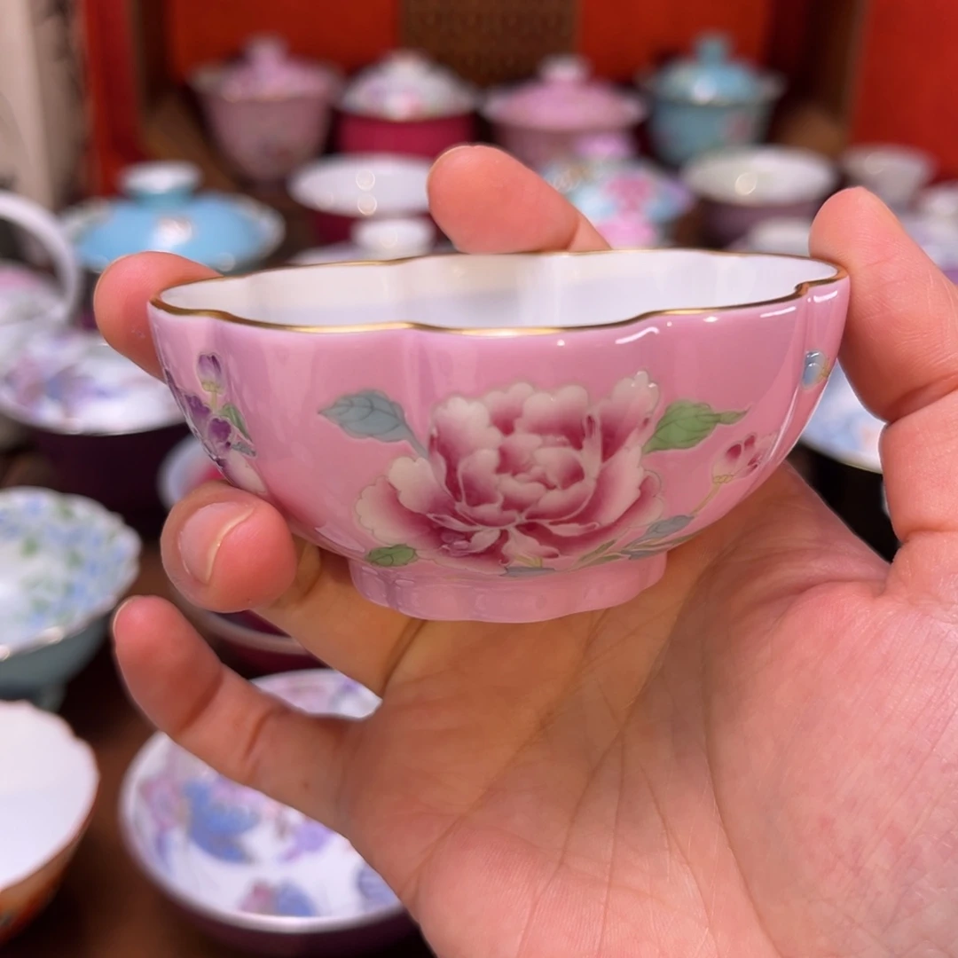 景德镇纯手绘陶瓷茶具