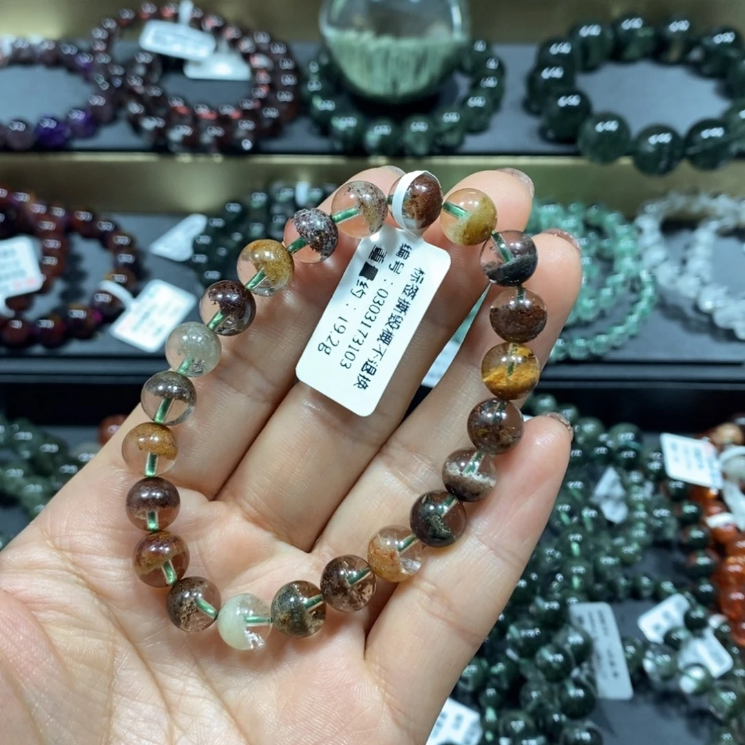 水晶手链未镶嵌四季幽灵单圈手链