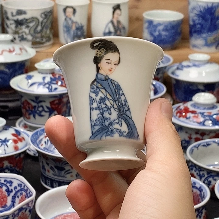 仕女图杯子杯子杯子