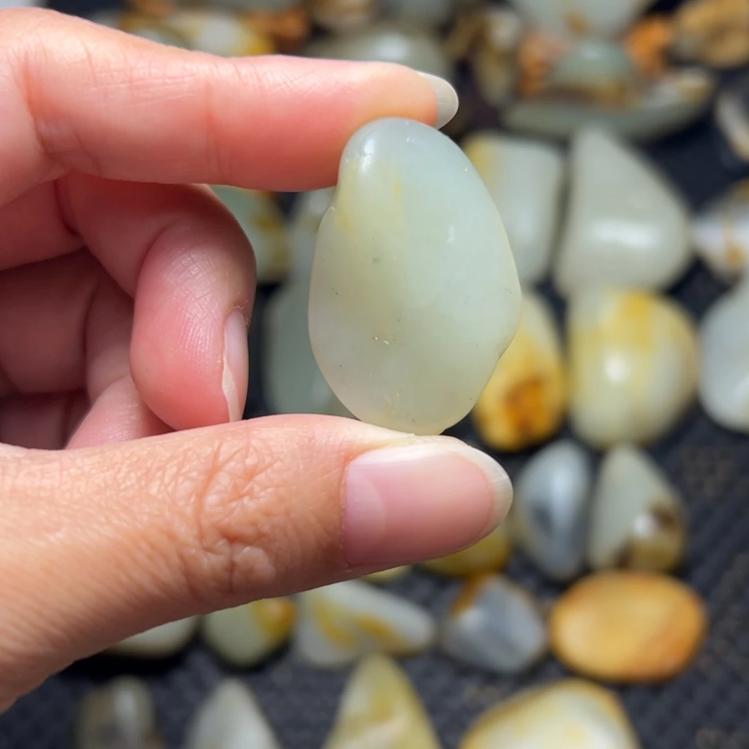 和田玉未镶嵌挂件21