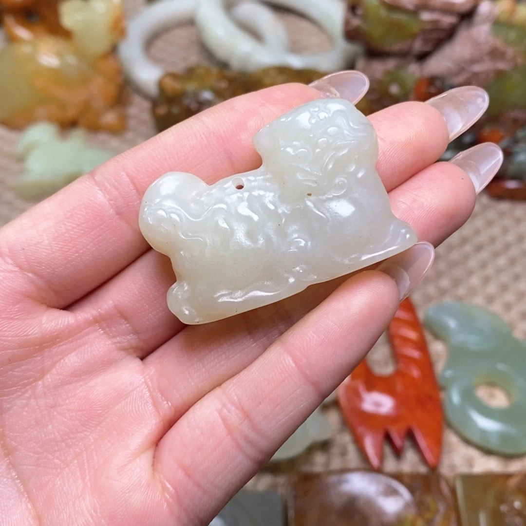 白玉菩提吊坠白玉菩提白玉菩提摆件