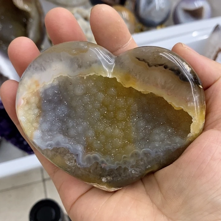 信***啊未镶嵌珠宝半成品紫晶