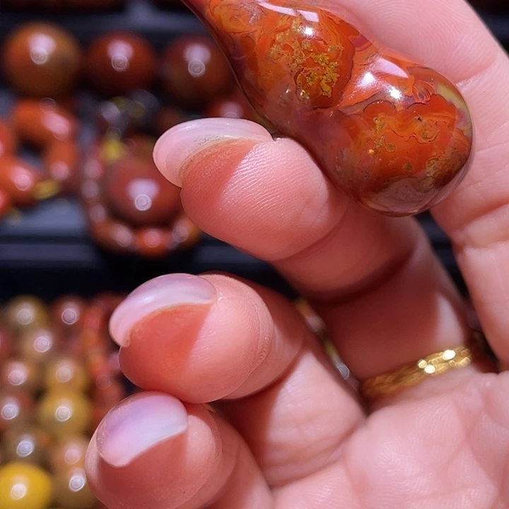 玛瑙/玉髓合金珠宝半成品