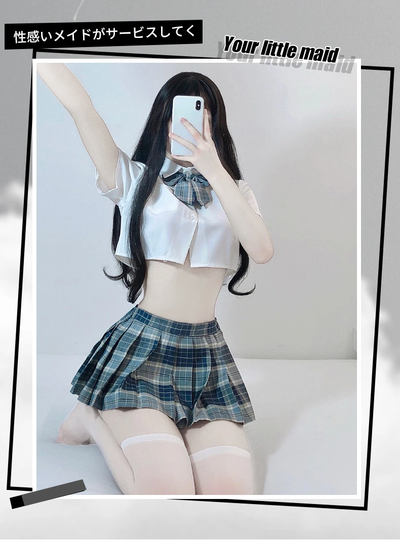 通用黑色均码白色套装短款睡衣/睡裙性感四季女