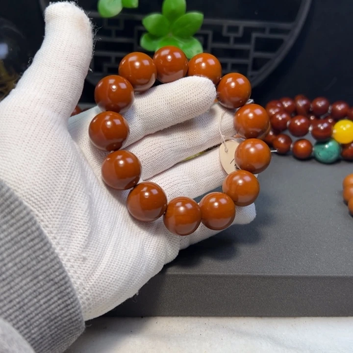 红***空橄榄核手串/手链1.75超精品