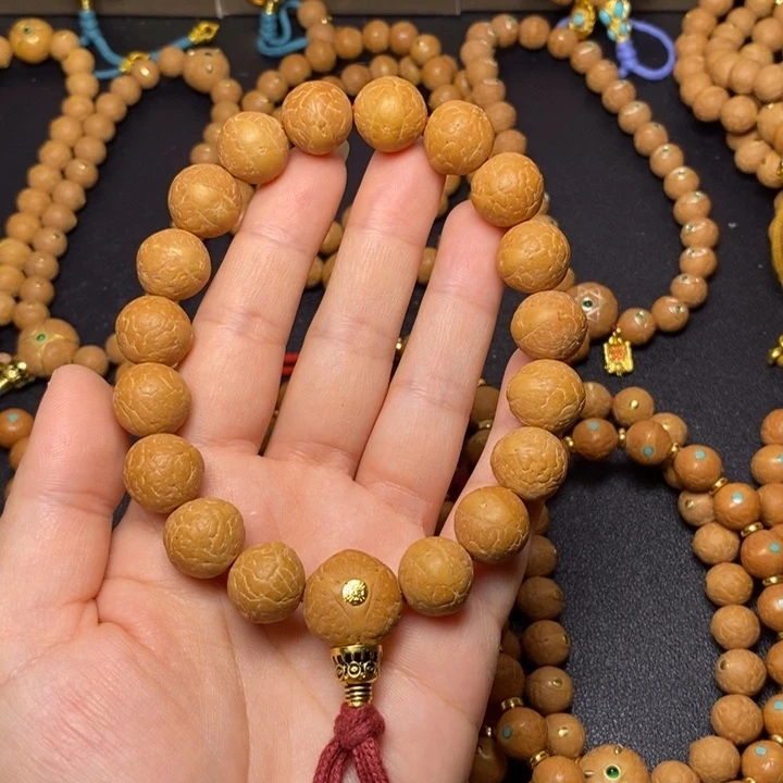 手串凤眼菩提14+素籽