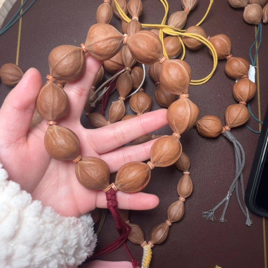 G***d手串/手链橄榄核2227梅林铁三花橄榄核