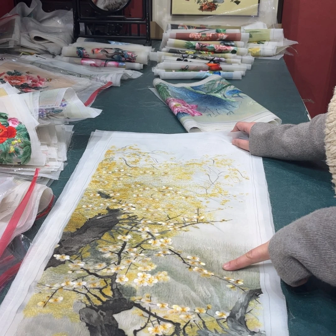 杏***叶织绣纯手工打造全网最高性价比的