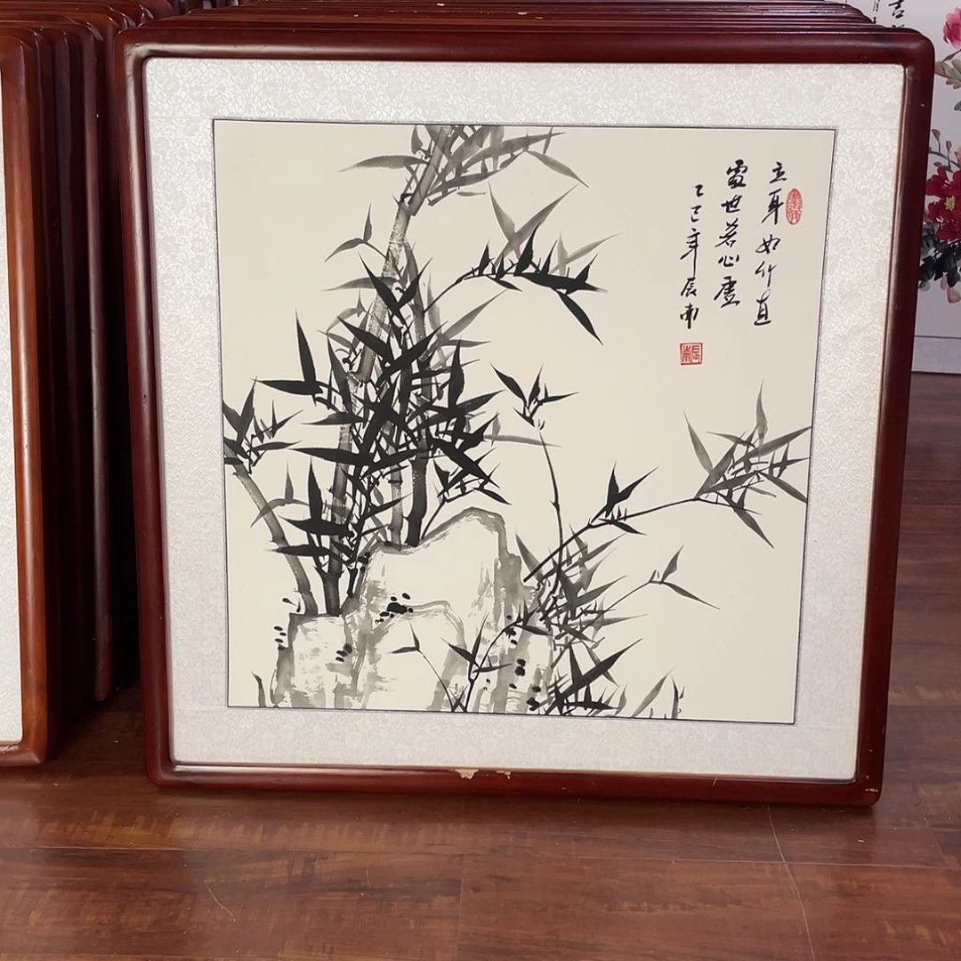 国画带框尺寸63*63厘米