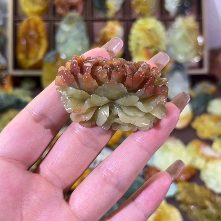 未镶嵌蛇纹石玉颈饰