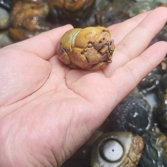 岫岩河磨玉（透闪石质玉）未镶嵌挂件