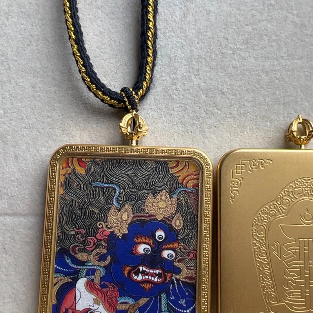 吊坠大*单面定制 黑老爷