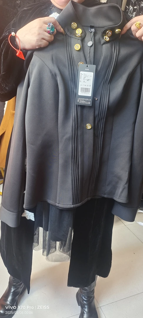 法式设计感长袖衬衫高领修身收腰宫廷风气质上衣