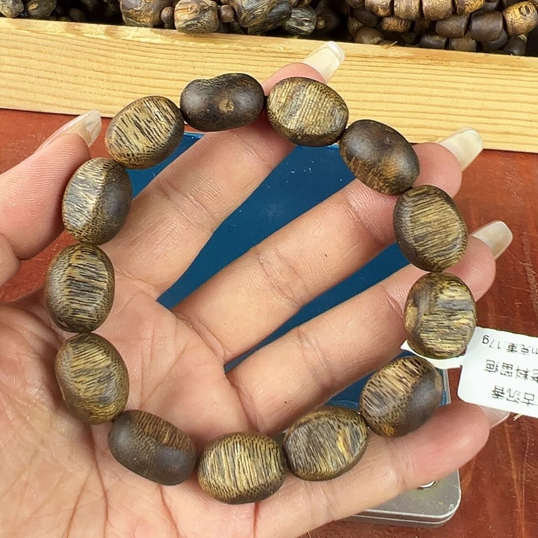 沉香碎屑沉香卡13留疤单圈沉浮17g