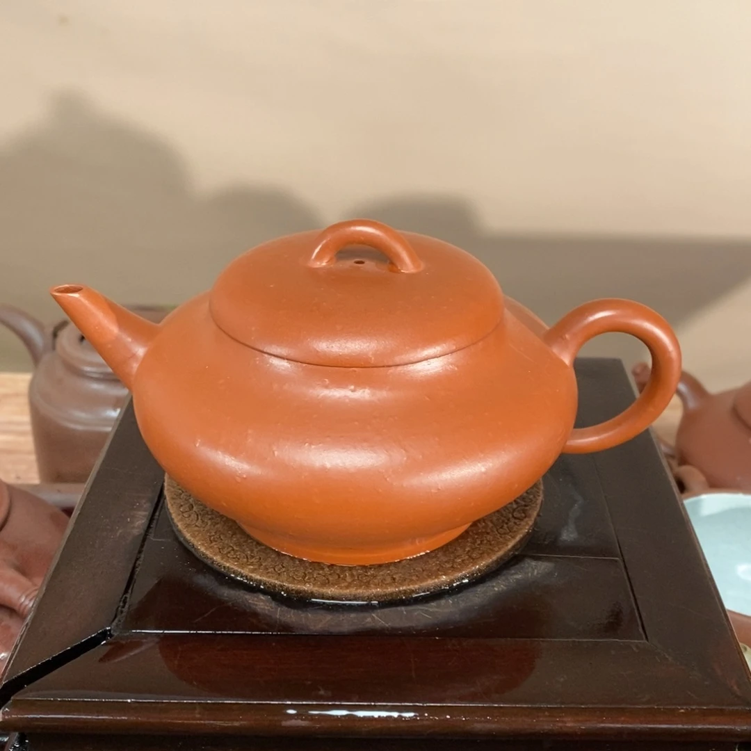 紫砂茶壶高端260cc紫泥朱泥