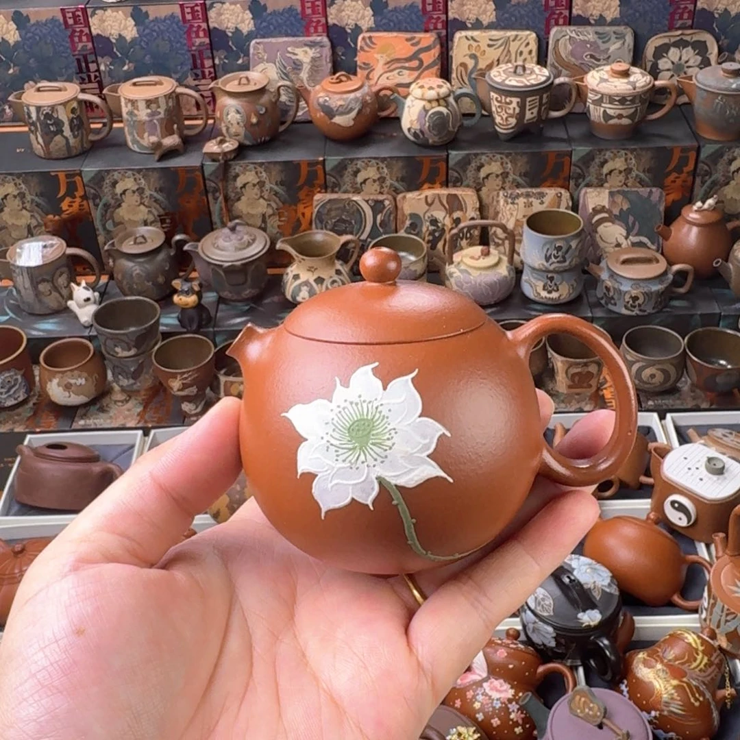 茶壶紫砂150cc原矿精工半手
