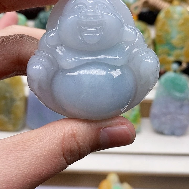 颈饰未镶嵌翡翠翡翠A货