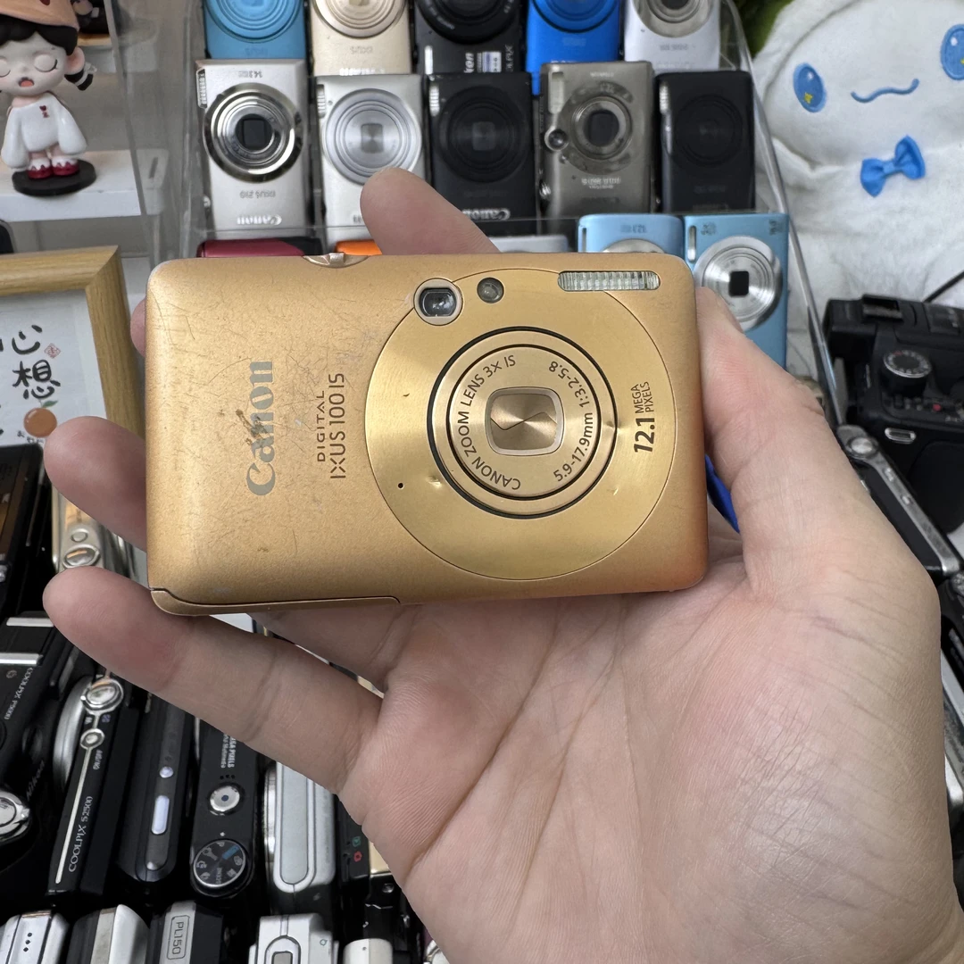 9新 Canon/佳能 ixus100 网红款 冷白皮出片效果 130 平替