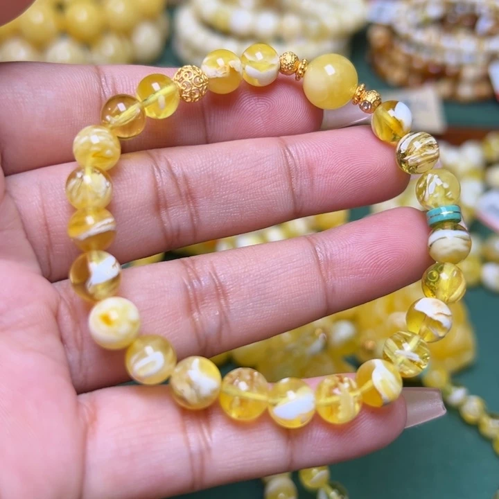 蜜蜡未镶嵌珠宝奇石