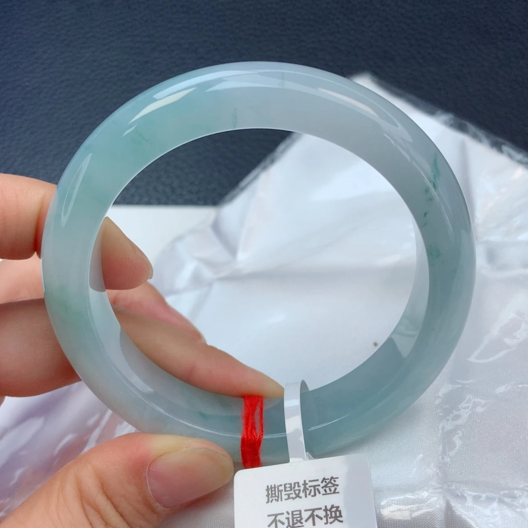 未镶嵌手镯翡翠58圈