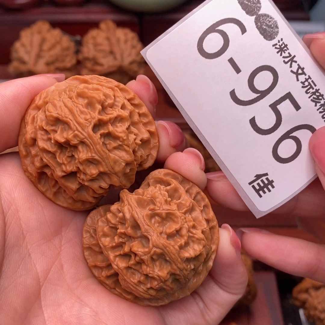 文玩核桃把件40苹果