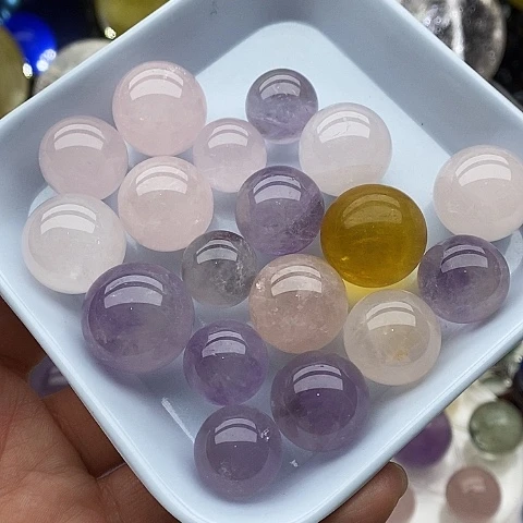 水晶珠宝半成品未镶嵌喜*6号