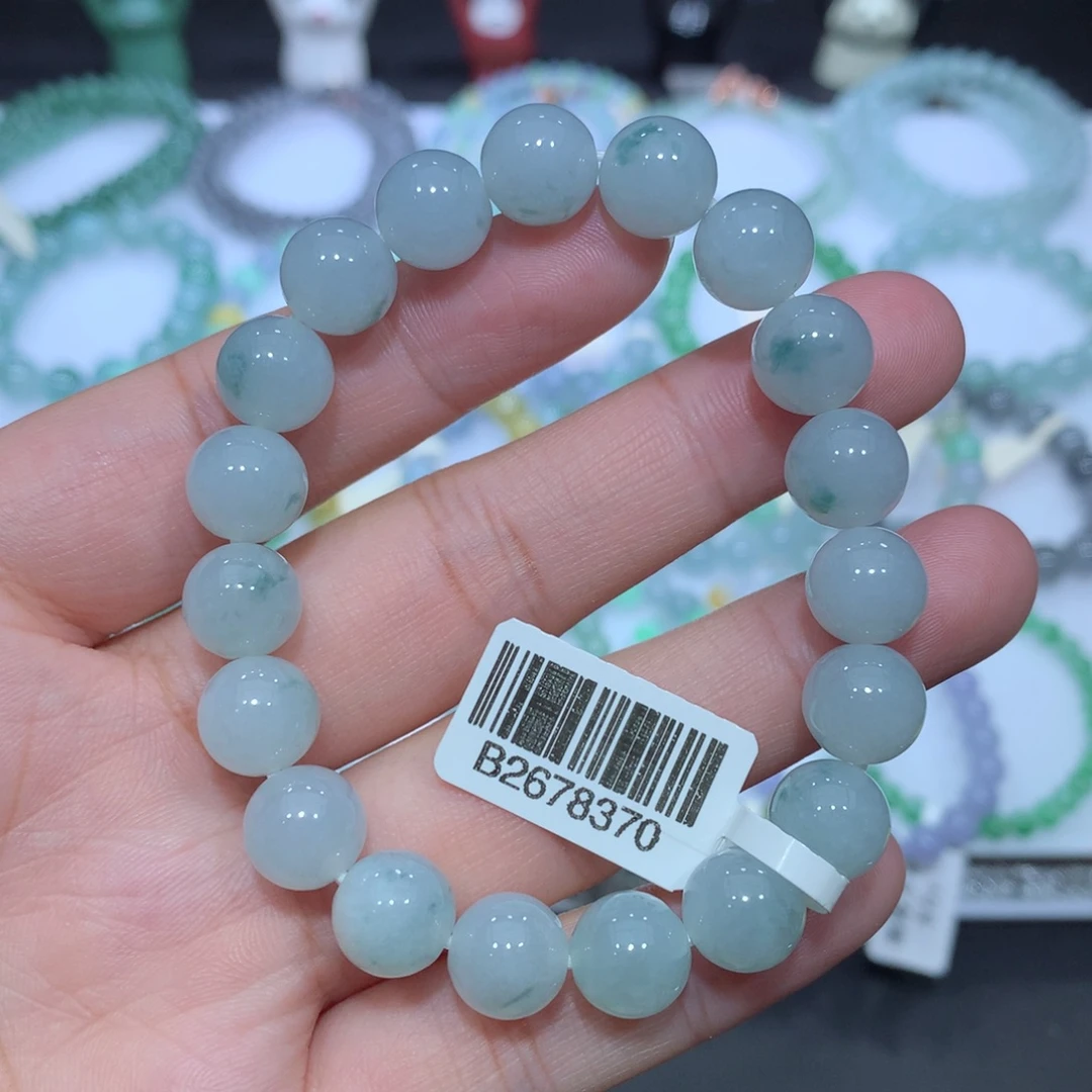 翡翠未镶嵌手串天然