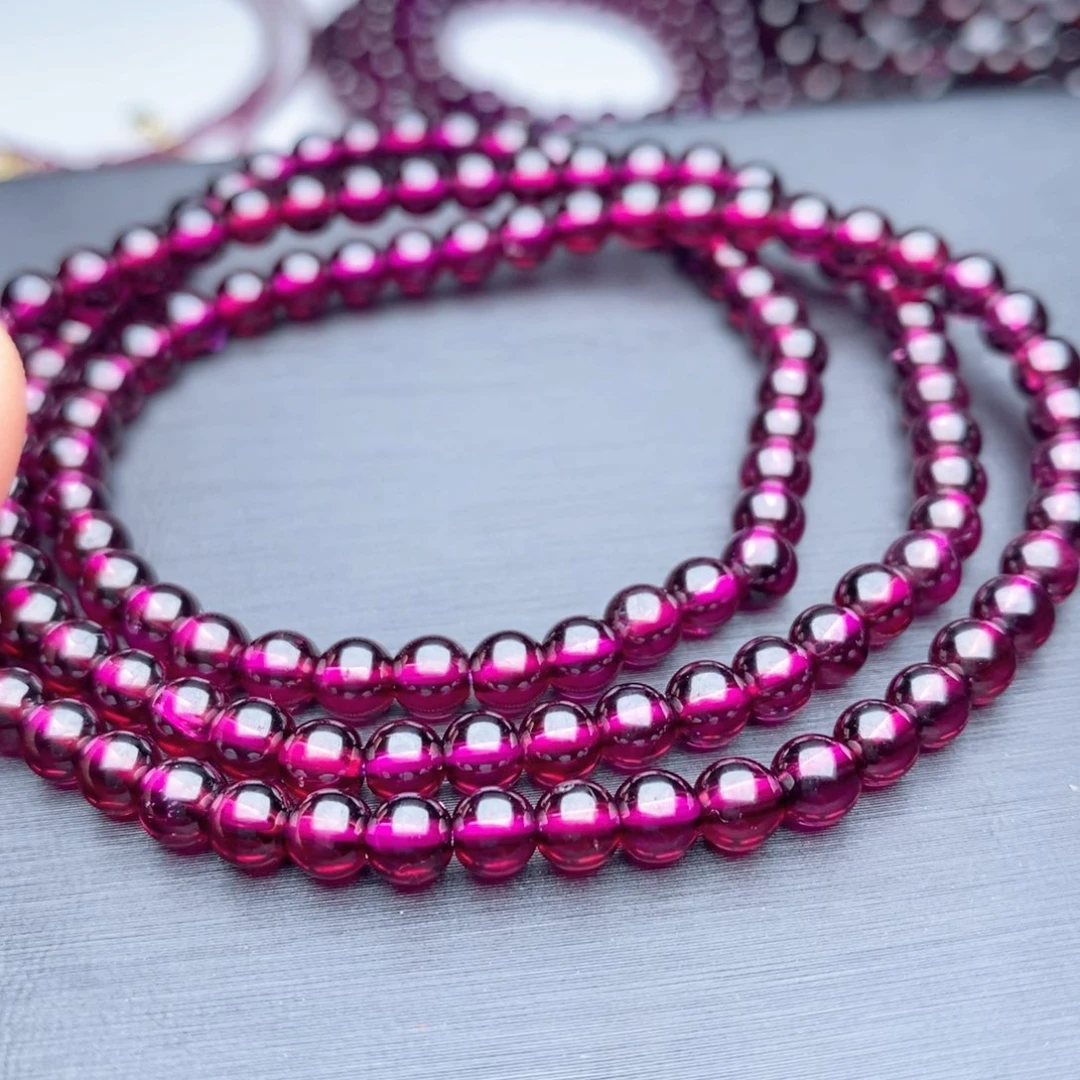 石榴石手链未镶嵌勿*我