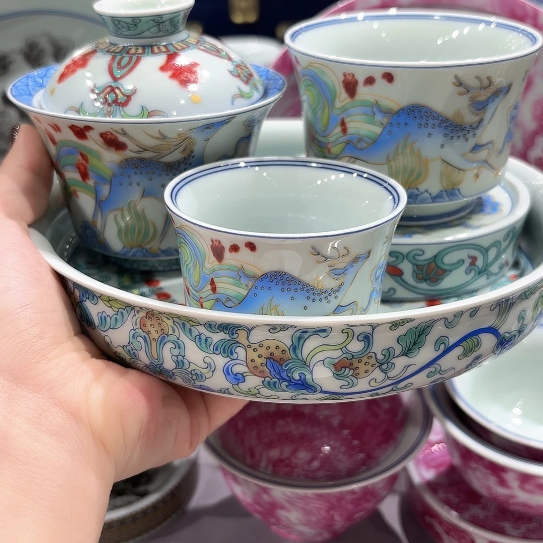 瓷片景德镇瓷器精品展示