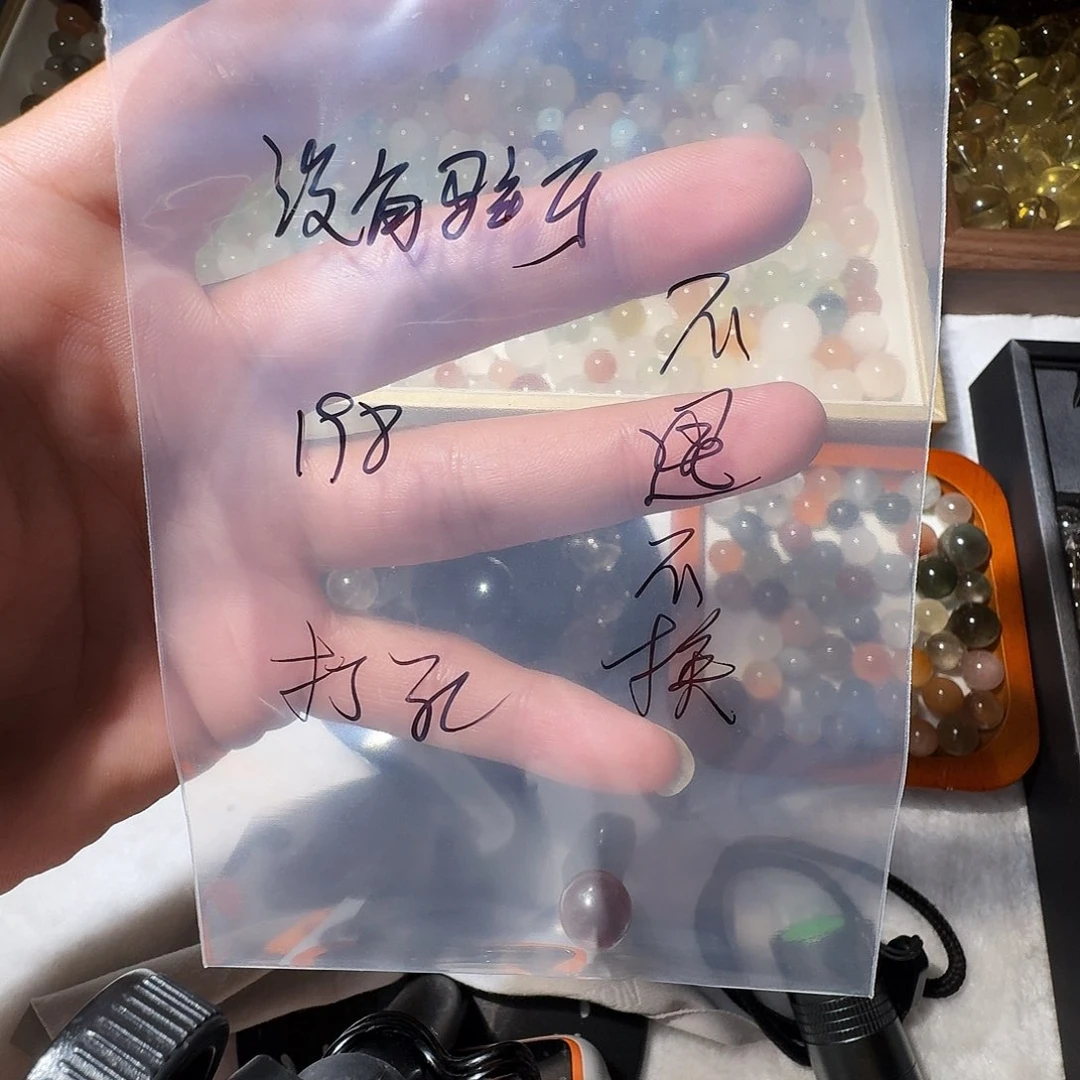 水晶单珠单珠未镶嵌没**牙