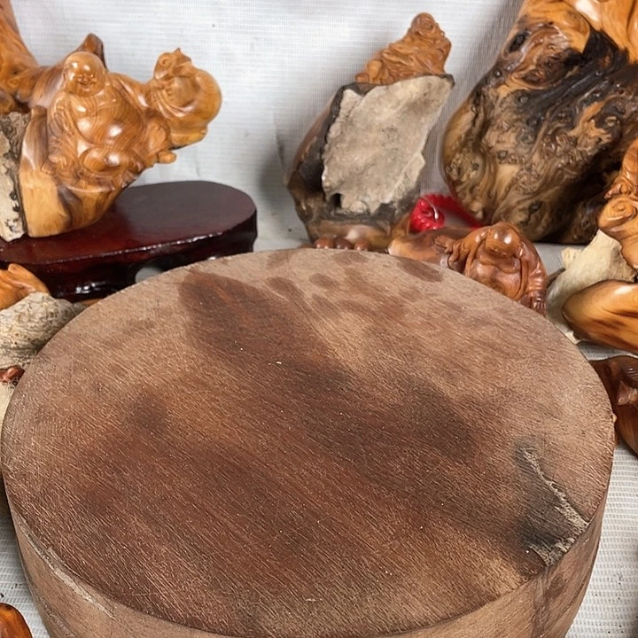 柏木周崖相手把件乐乐