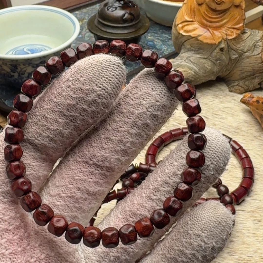 m***o手串/手链檀香紫檀（小叶紫檀）