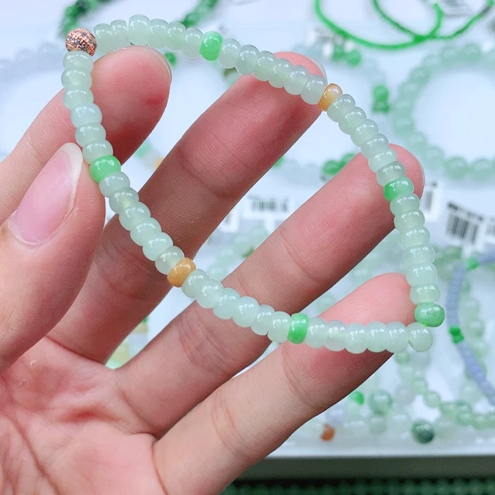 未镶嵌手链翡翠翡翠