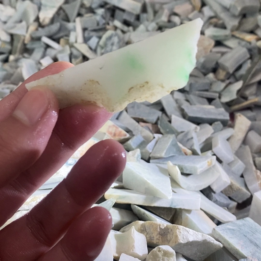 翡翠散珠天然缅甸翡翠a货29