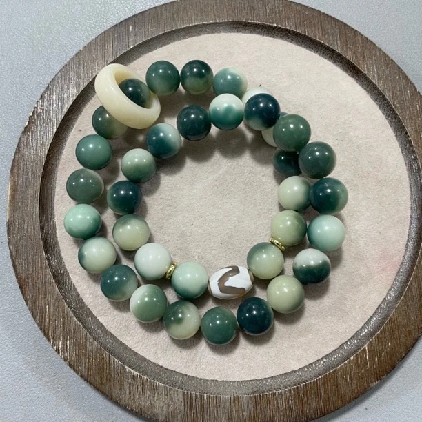 P97菩提圆珠卡1.1双圈手串